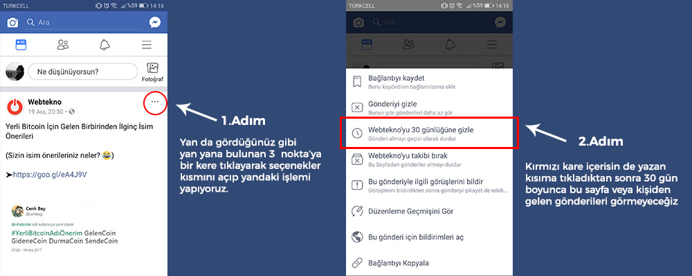 Facebook Yeni Güncelleme Snooze