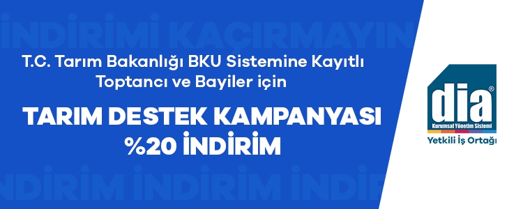 DİA TARIM DESTEK KAMPANYASI